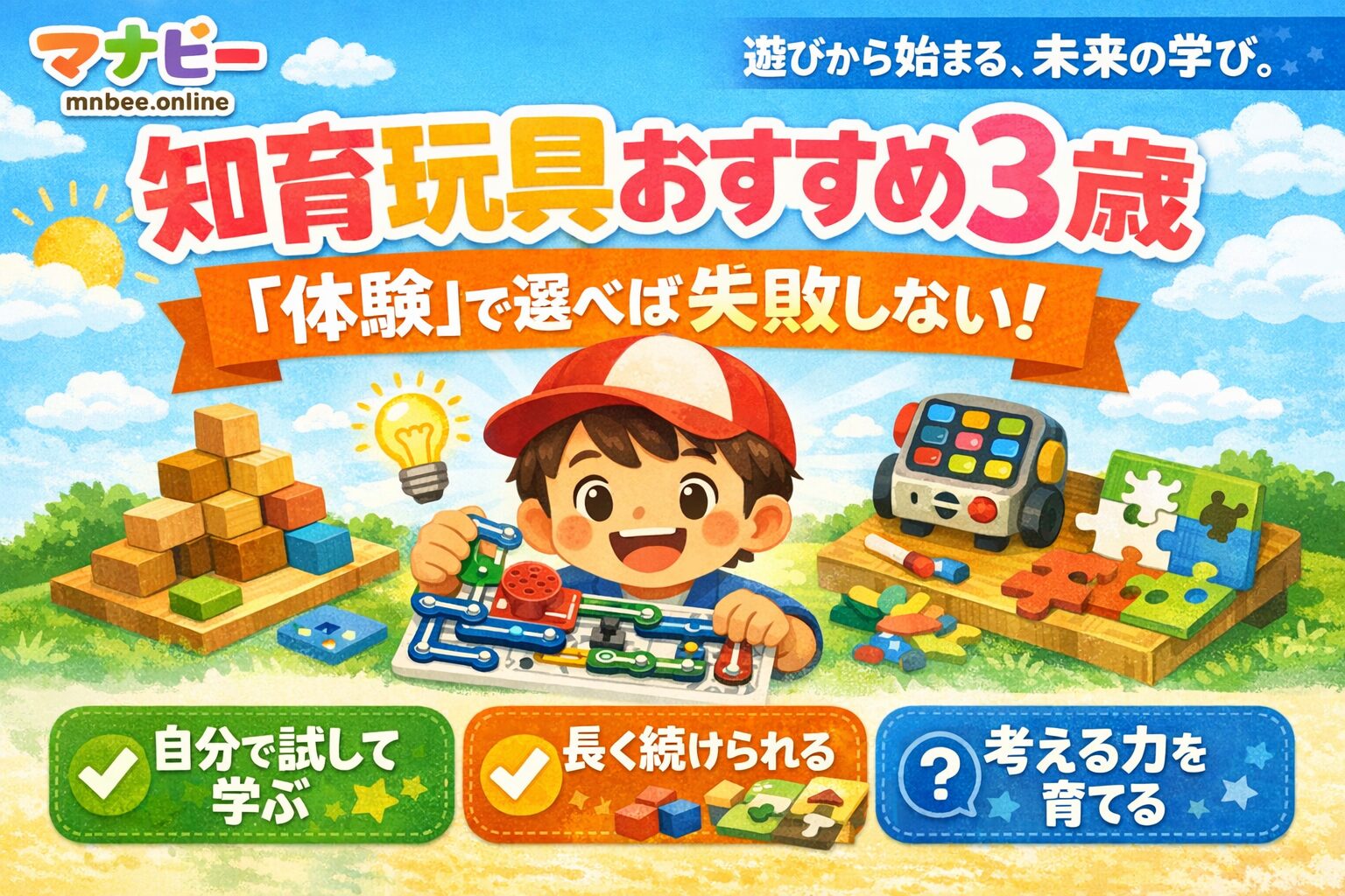 知育玩具おすすめ3歳