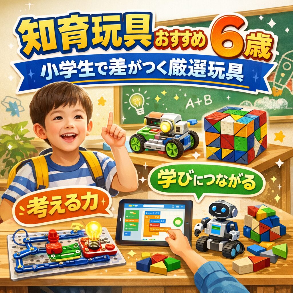 知育玩具おすすめ6歳