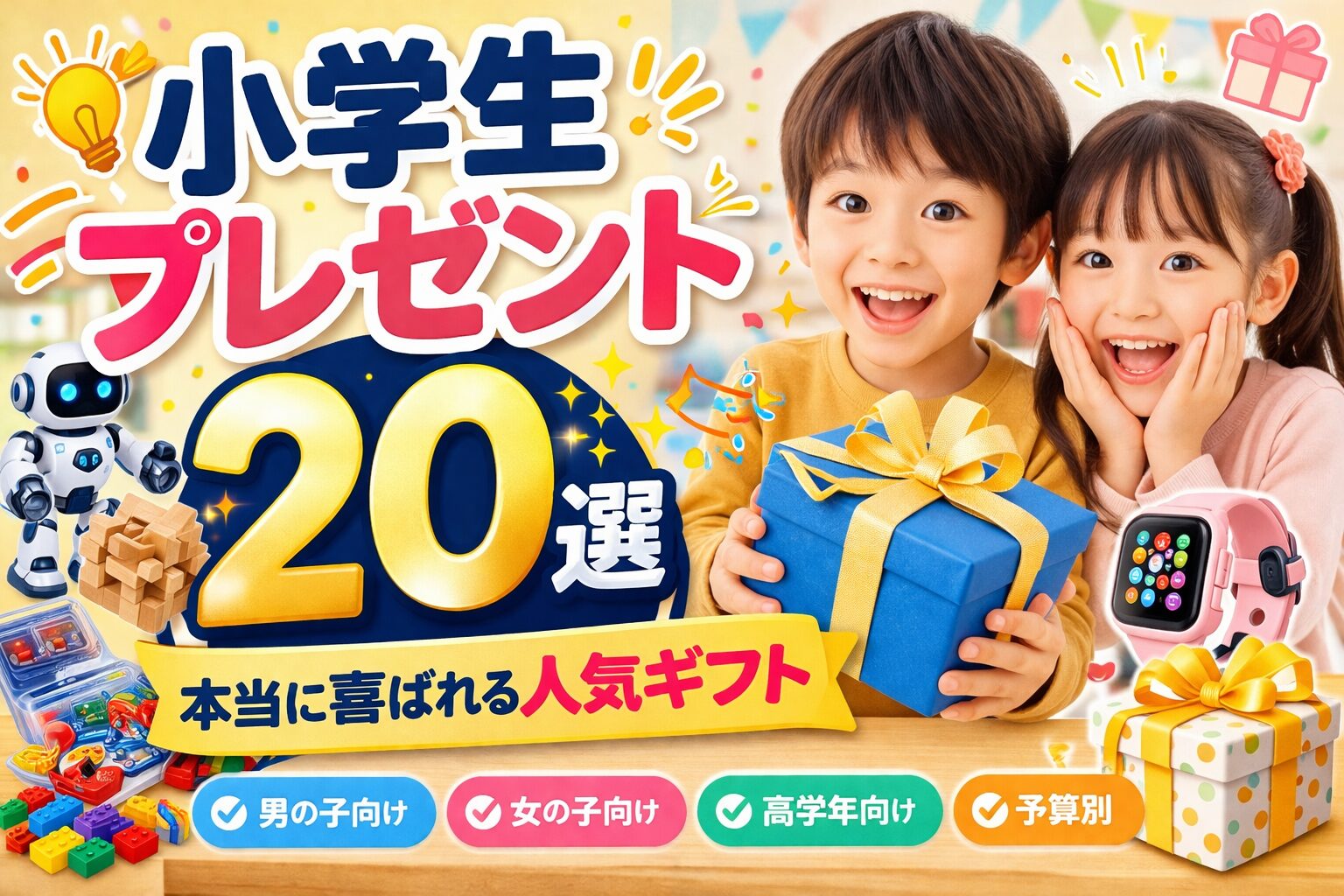 小学生プレゼント20選