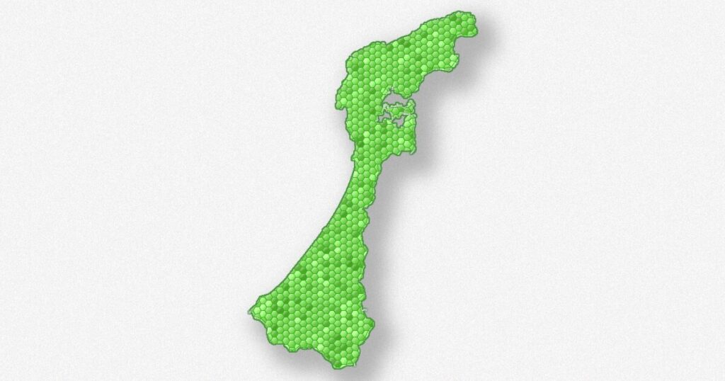 石川県の地図