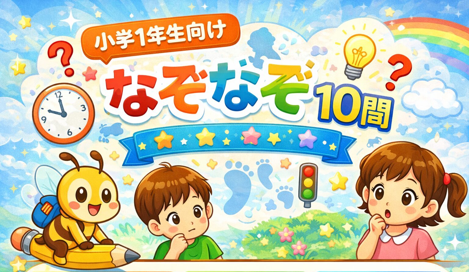 小学1年生向けなぞなぞ10問