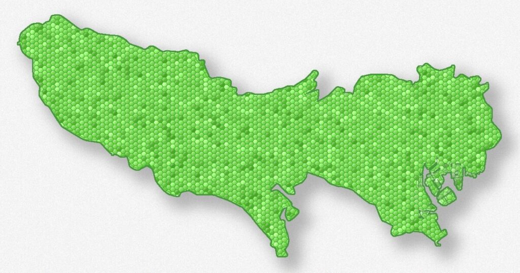 東京都の地図