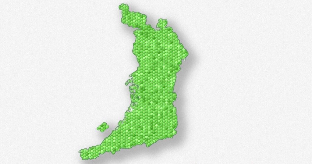 大阪府の地図