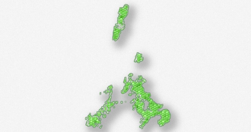長崎県の地図