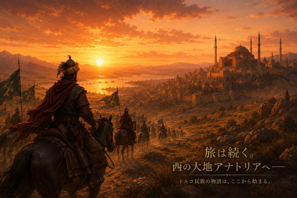 旅は続く。西の大地のアナトリアへ