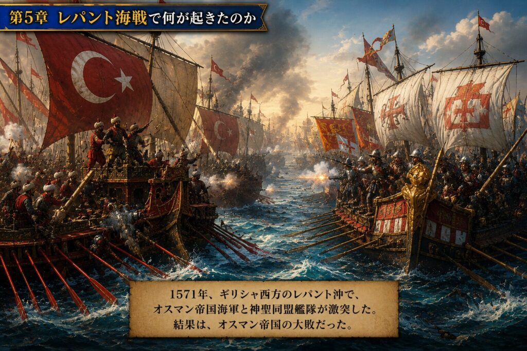 レパント海戦で何が起きたのか