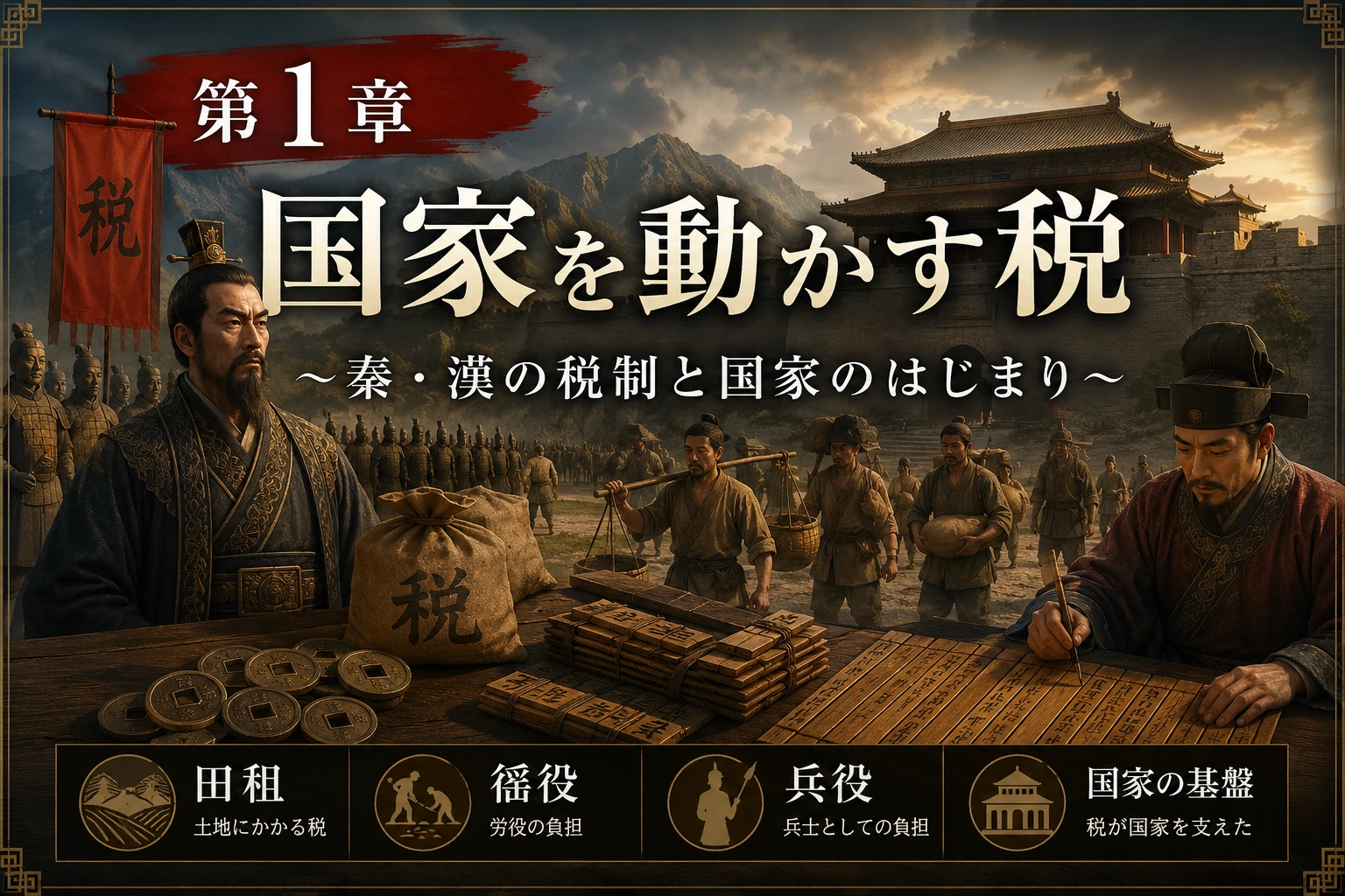 中国史RPG番外編｜税・役務等の歴史 第1章