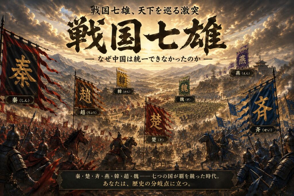 戦国七雄(秦・楚・斉・燕・韓・趙・魏)