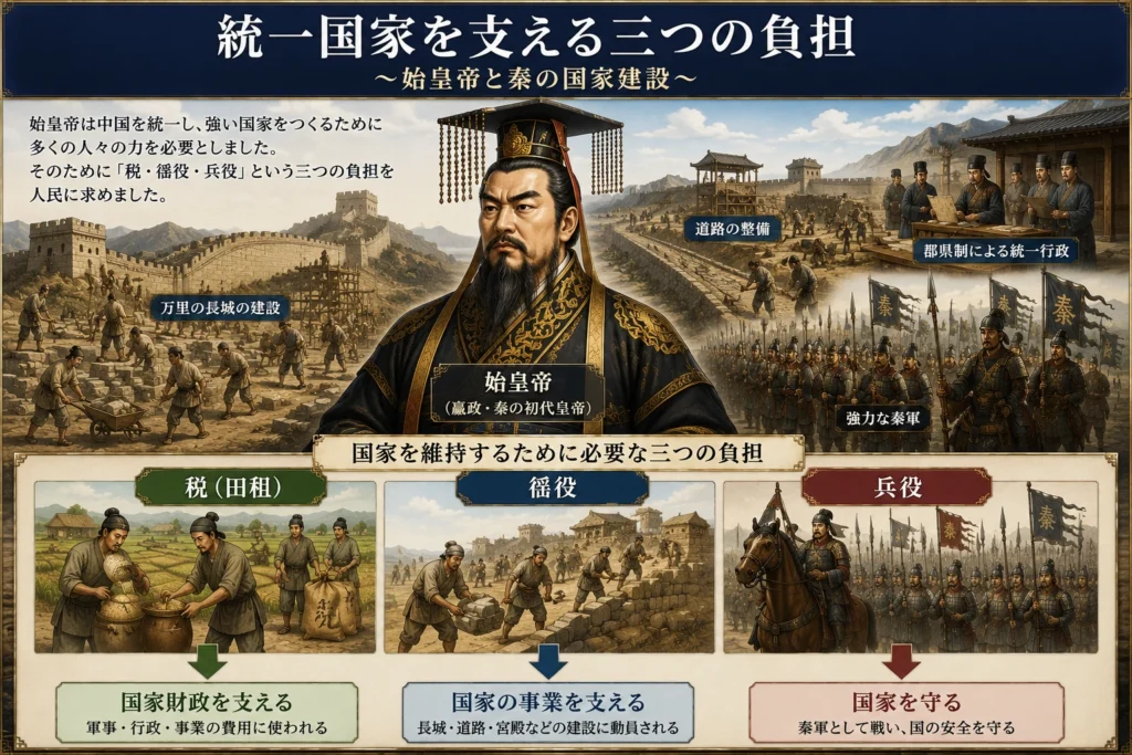 始皇帝と秦の国家建設