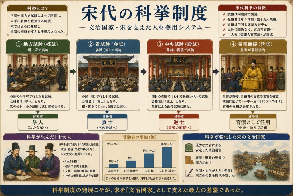 宋代の科挙制度