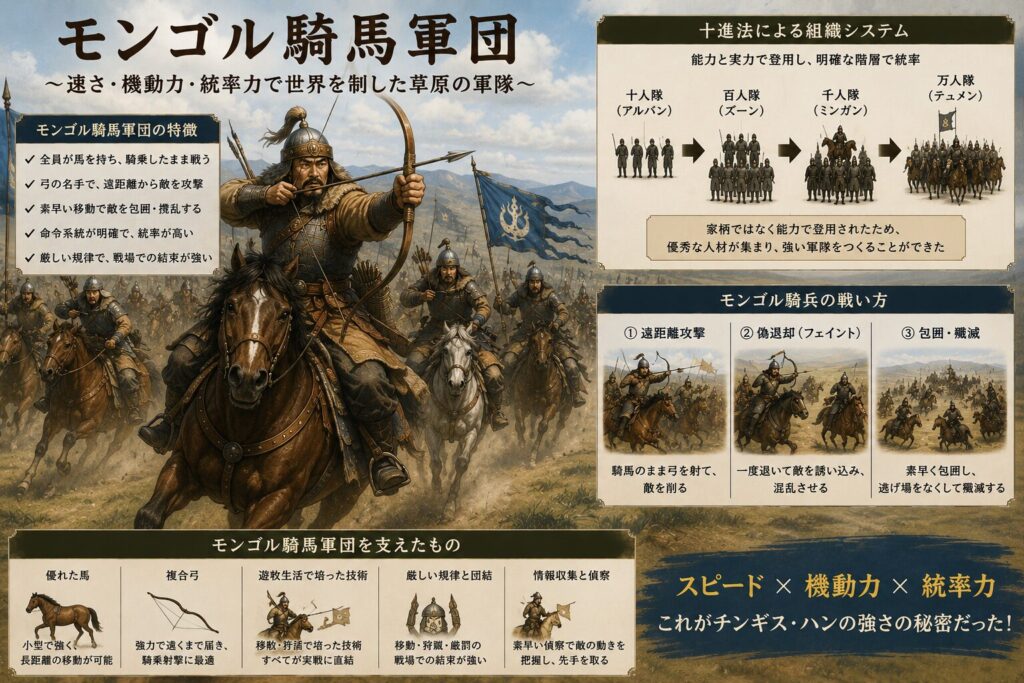 モンゴル騎馬軍団