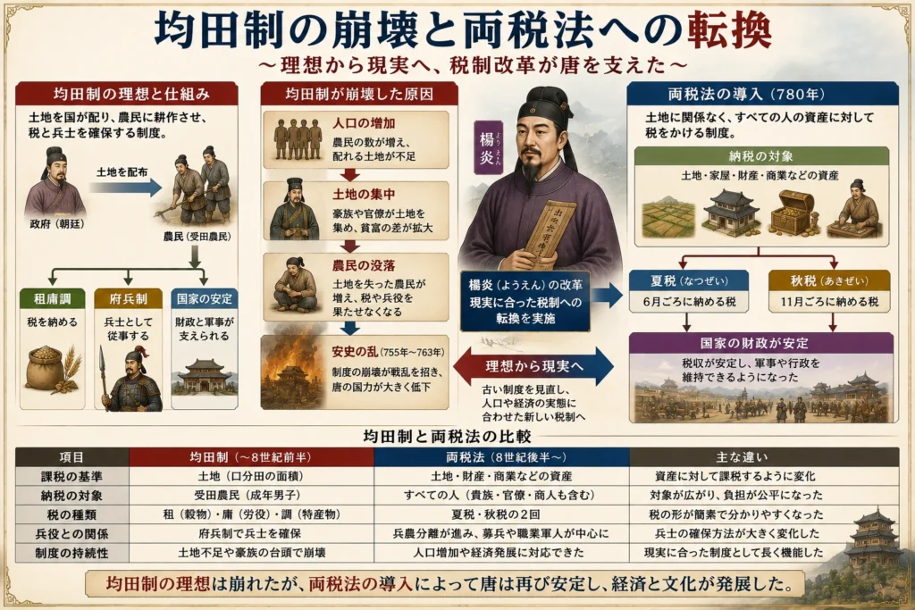 両税法への転換